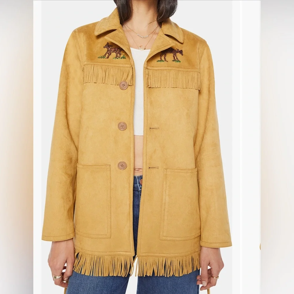 Price Firm - MOTHER The Roadside Jacket - Oh Deer - Picture 3 of 13